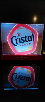Mooie kleine licht reclame van Cristal Alken 24Volt, Comme neuf, Table lumineuse ou lampe (néon), Enlèvement ou Envoi