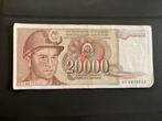 YOUGOSLAVIE 20000 DINARA mijnwerker, Postzegels en Munten, Bankbiljetten | Europa | Niet-Eurobiljetten, Ophalen of Verzenden, Joegoslavië