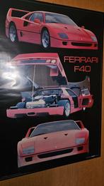 poster Ferrari f40, Verzamelen, Ophalen