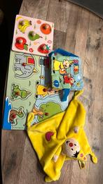Puzzel bumba en knuffel boekje, Kinderen en Baby's, Ophalen, Zo goed als nieuw