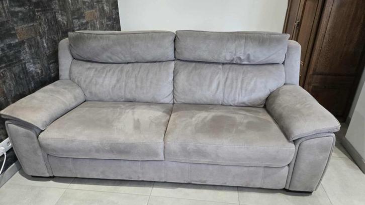 Woonkamer 2 x 3 zitplaatsen in perfecte staat, Huis en Inrichting, Zetels | Zetels, Zo goed als nieuw, Rechte bank, Driepersoons