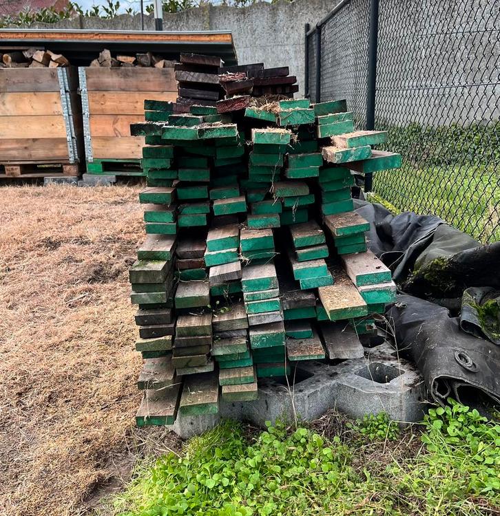 Padoek planken, Doe-het-zelf en Bouw, Hout en Planken, Plank, Overige houtsoorten, Ophalen