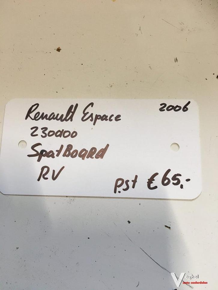 Renault Espace 2006 Voorscherm  Rechts voor, Auto-onderdelen, Carrosserie, Spatbord, Gebruikt, Ophalen of Verzenden