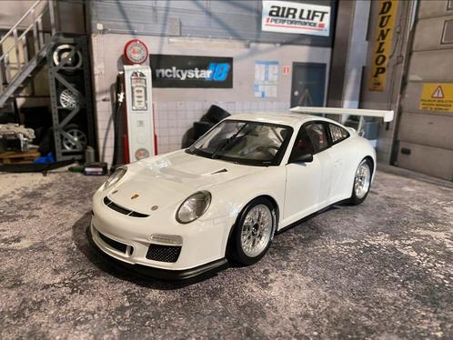 1:18 Porsche 911 997 GT3 Cup - nieuw in de doos, Hobby en Vrije tijd, Modelauto's | 1:18, Auto, Welly, Ophalen of Verzenden