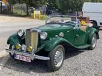 MG TD Restauration Complete, Auto's, MG, Lederen bekleding, Beige, Cabriolet, 53 pk