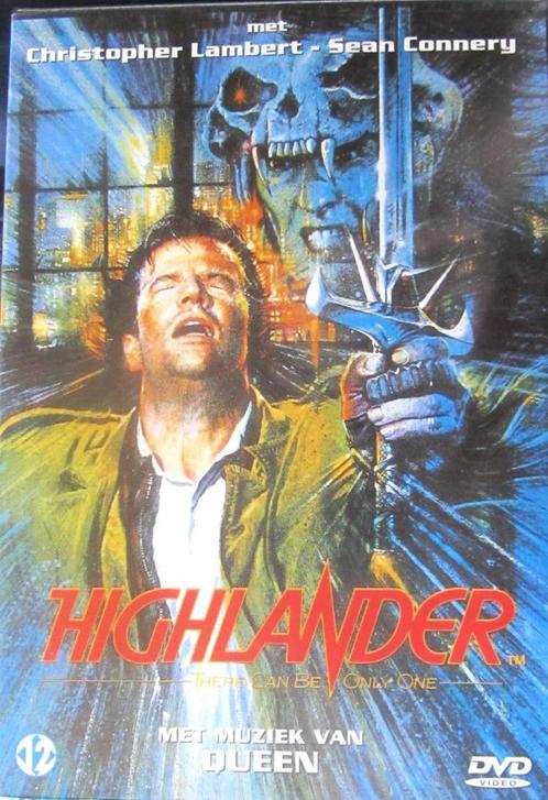 DVD ACTIE- HIGHLANDER (CHRISTOPHER LAMBERT- SEAN CONNERY), Cd's en Dvd's, Dvd's | Actie, Zo goed als nieuw, Actiethriller, Alle leeftijden