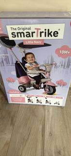 smarTrike Driewieler 4-in-1 Little Navy roze, Ophalen, Zo goed als nieuw, Smartrike, Duwstang