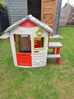 Smoby speelhuisje met picknickbank, Kinderen en Baby's, Ophalen, Zo goed als nieuw