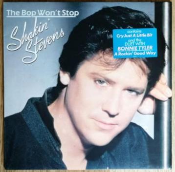 SHAKIN’ STEVENS – THE BOP WON’T STOP – LP – Vinyle beschikbaar voor biedingen
