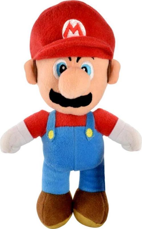 Super Mario pluche Knuffel - Mario, Kinderen en Baby's, Speelgoed | Knuffels en Pluche, Nieuw, Overige typen, Ophalen of Verzenden