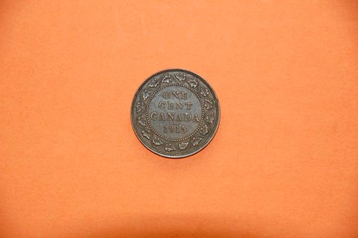 CANADA : ONE CENT 1915, Timbres & Monnaies, Monnaies | Amérique, Monnaie en vrac, Amérique du Nord, Envoi