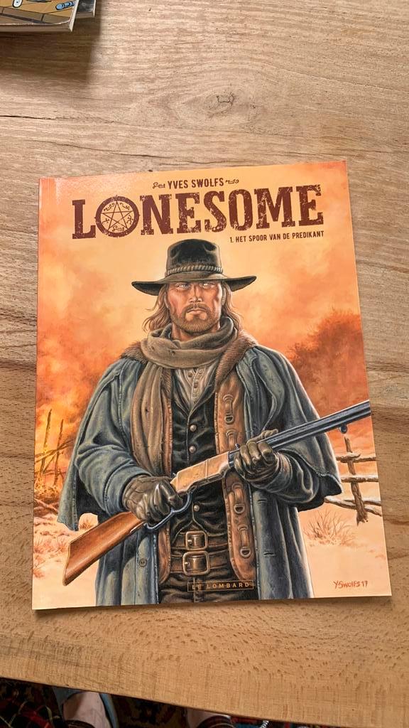 Lonesome: Het spoor van de predikant, Boeken, Stripverhalen, Ophalen