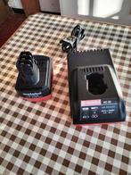 Zgn batterij + lader METABO, Ophalen of Verzenden, Zo goed als nieuw
