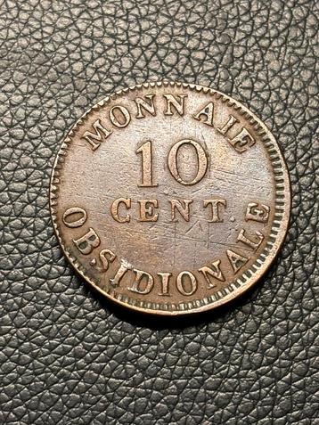 Napoleon munt 1814 Monnaie Obsidionale - Anvers beschikbaar voor biedingen