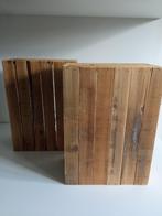 Houten bakje 2 st., Ophalen, Zo goed als nieuw