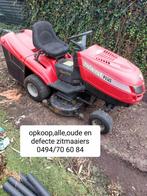 opkoop van alle oude of defecte zitmaaiers, Tuin en Terras, Ophalen of Verzenden, Gebruikt