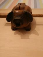 Houten varkentje. Muziek instrument, Antiquités & Art, Antiquités | Outils & Instruments, Enlèvement