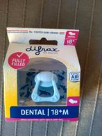 Fopspeen met haaien - Difrax dental - 18+ maand, Kinderen en Baby's, Nieuw, Ophalen of Verzenden