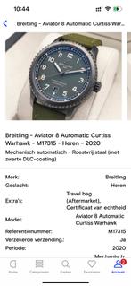 Breitling aviator 8, Handtassen en Accessoires, Horloges | Heren, Ophalen of Verzenden, Zo goed als nieuw, Breitling