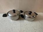 2 casseroles en inox, Ophalen, Zo goed als nieuw, Inox