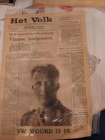 Het volk 11 maart 1950, Verzamelen, Tijdschriften, Kranten en Knipsels, 1940 tot 1960, Krant, Ophalen of Verzenden