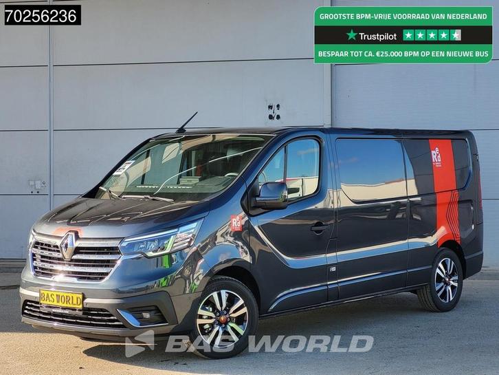 Renault Trafic 120pk Electric 240km WLTP Parkeersensoren Aut, Auto's, Bestelwagens en Lichte vracht, Bedrijf, Te koop, Achteruitrijcamera