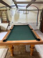 Billard René Pierre en bois massif + accessoires – Excellent, Sport en Fitness, Biljarten en Poolen, Ophalen, Gebruikt, Biljarttafel