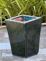 Zware stenen geglazuurde pot, Tuin en Terras, Ophalen