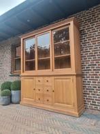 Eiken buffetkast/vitrinekast GRATIS LEVERING, Ophalen of Verzenden, Zo goed als nieuw