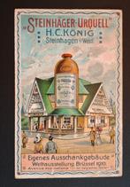 Urgüell Steinhäger. Carte postale. Expo Bruxelles 1910, Enlèvement ou Envoi