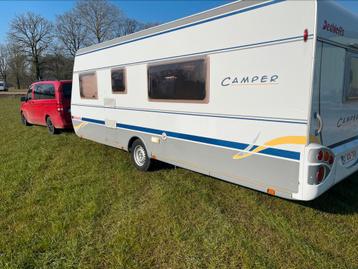 Caravan Dethleff Camper, Standaardzit, Schokbreker, 7 tot 8 meter, Particulier