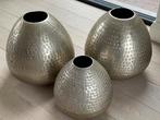 3 decoratieve vazen, Huis en Inrichting, Ophalen, Overige materialen, Overige kleuren, Zo goed als nieuw
