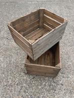49 Authentieke Houten fruitbakjes B 40 x L 50 x H 30, Ophalen, Gebruikt