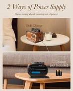 Vintage radio AM/FM/SW | LIVRAISON GRATUITE, Neuf, -, -, PRUNUS