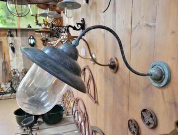 Klassieke brons stallamp buitenlamp NIEUW beschikbaar voor biedingen