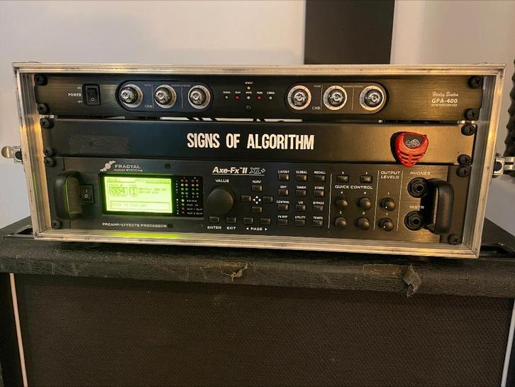 Fractal Audio AXE-FX II XL+ / Poweramp / 4U Rackcase, Musique & Instruments, Amplis | Basse & Guitare, Utilisé, Guitare, Enlèvement ou Envoi
