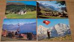 4 oude postkaarten: Zwitserland, Ophalen of Verzenden, 1940 tot 1960, Gelopen, Overig Europa