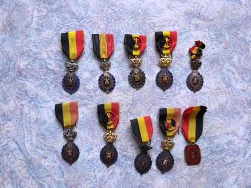Ereteken Medaille Arbeid Travail België Belgique Fabriek VNV, Verzamelen, Militaria | Algemeen, Overige soorten, Embleem of Badge
