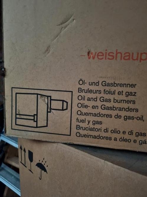 Mazoutbrander Weishaupt WL 5 - purflam Blauwe vlam, Doe-het-zelf en Bouw, Chauffageketels en Boilers, Zo goed als nieuw, Ophalen of Verzenden