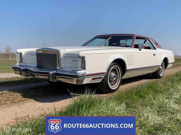 Lincoln Continental MK V | 1977 | Route 66 Auctions, Auto's, Oldtimers, Bedrijf, Te koop, Lincoln, Benzine, Overige carrosserie