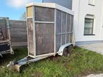 Trailer 1.5 paard, Dieren en Toebehoren, Ophalen, Gebruikt, 1½-paards trailer