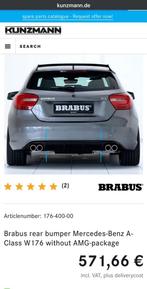 Brabus bumper voor A klasse Mercedes, nieuw!, Ophalen, Voor, Bumper