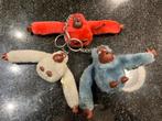 3 Kiplingaapjes Camille Hilde en Willem sleutelhangers, Ophalen of Verzenden, Zo goed als nieuw