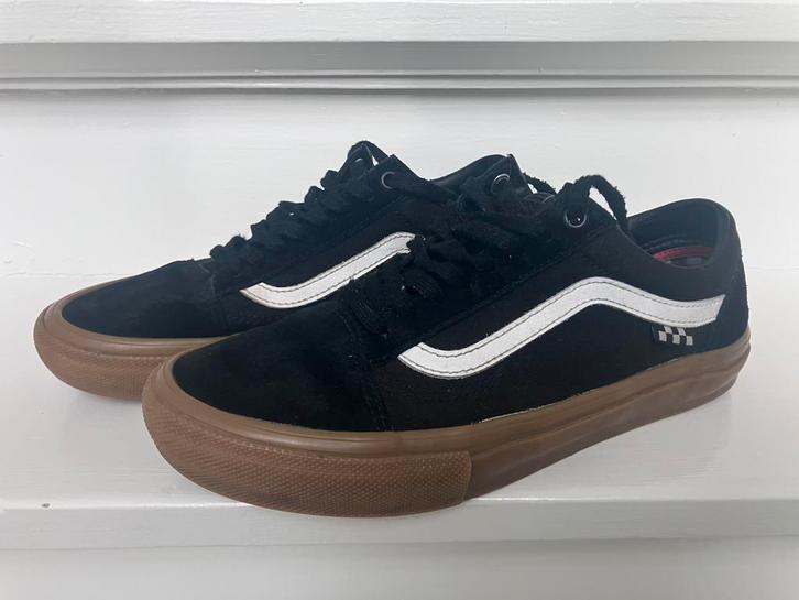 VANS 40 - old skool skate (black/gum), Kleding | Heren, Schoenen, Zo goed als nieuw, Zwart, Ophalen
