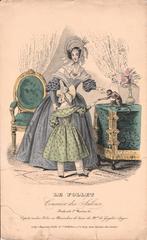 HANDGEKLEURDE LIJNGRAVURES LE FOLLET 1934, Ophalen of Verzenden