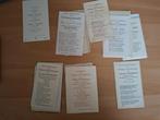 17 gedachtenissen eerste en plechtige communie 1912-1973, Verzamelen, Foto's en Prenten, Gebruikt, Verzenden, Voor 1940, Prent