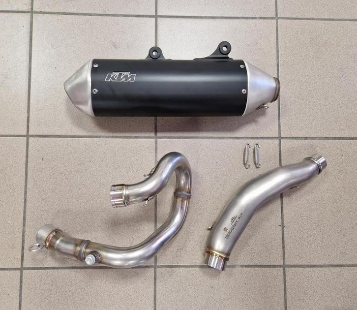 Ktm uitlaatsysteem exc-f 350 2024-2026 nieuw, Motoren, Onderdelen | Overige, Nieuw, Ophalen of Verzenden