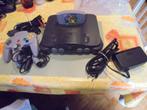 Console Nintendo 64 + spel super Mario 64 (orig), Ophalen of Verzenden, Gebruikt, Met 1 controller, Met games