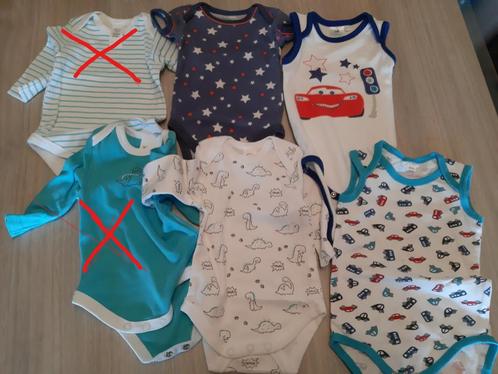 Rompertjes (4 stuks), maat 56, Kinderen en Baby's, Babykleding | Maat 56, Gebruikt, Jongetje, Nacht- of Onderkleding, Ophalen of Verzenden