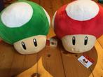 Super Mario 1-Up Mushroom en Super Mushroom Knuffels, Ophalen of Verzenden, Nieuw, Overige typen